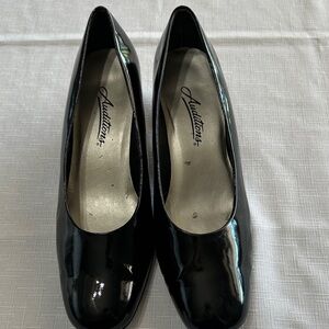 Auditions Shiny Black Pumps